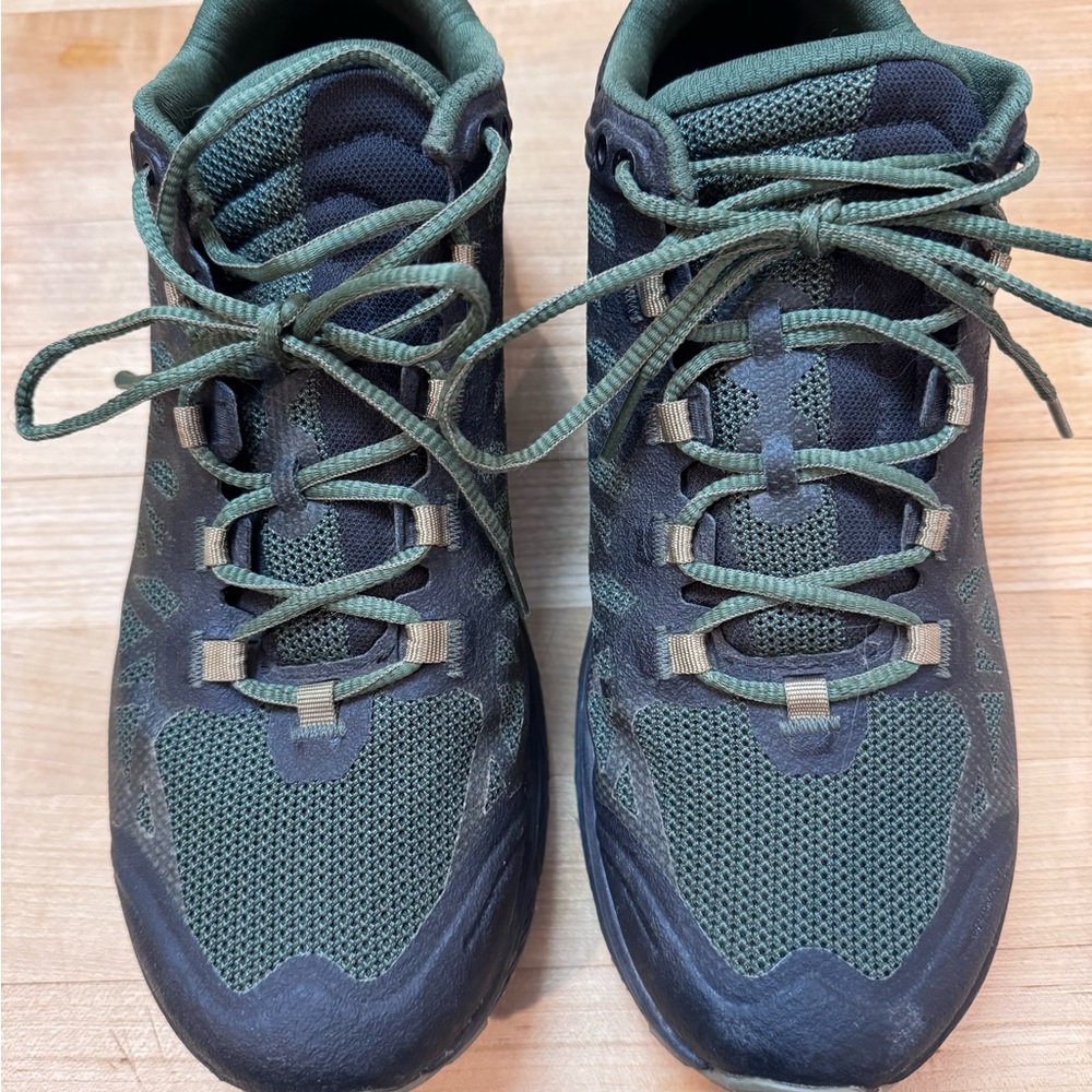 La Sportiva Karacal Green and Black Hiking Shoes